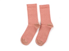 Noa Noa Miniature socks cameo brown glitter